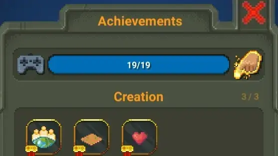 Creator achievement