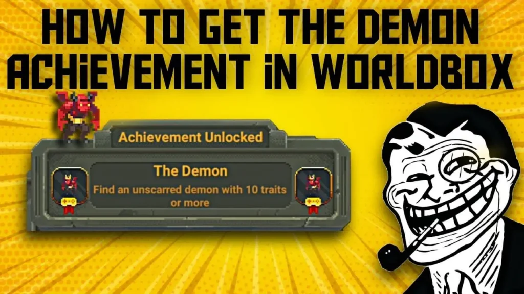how to get demon achievement